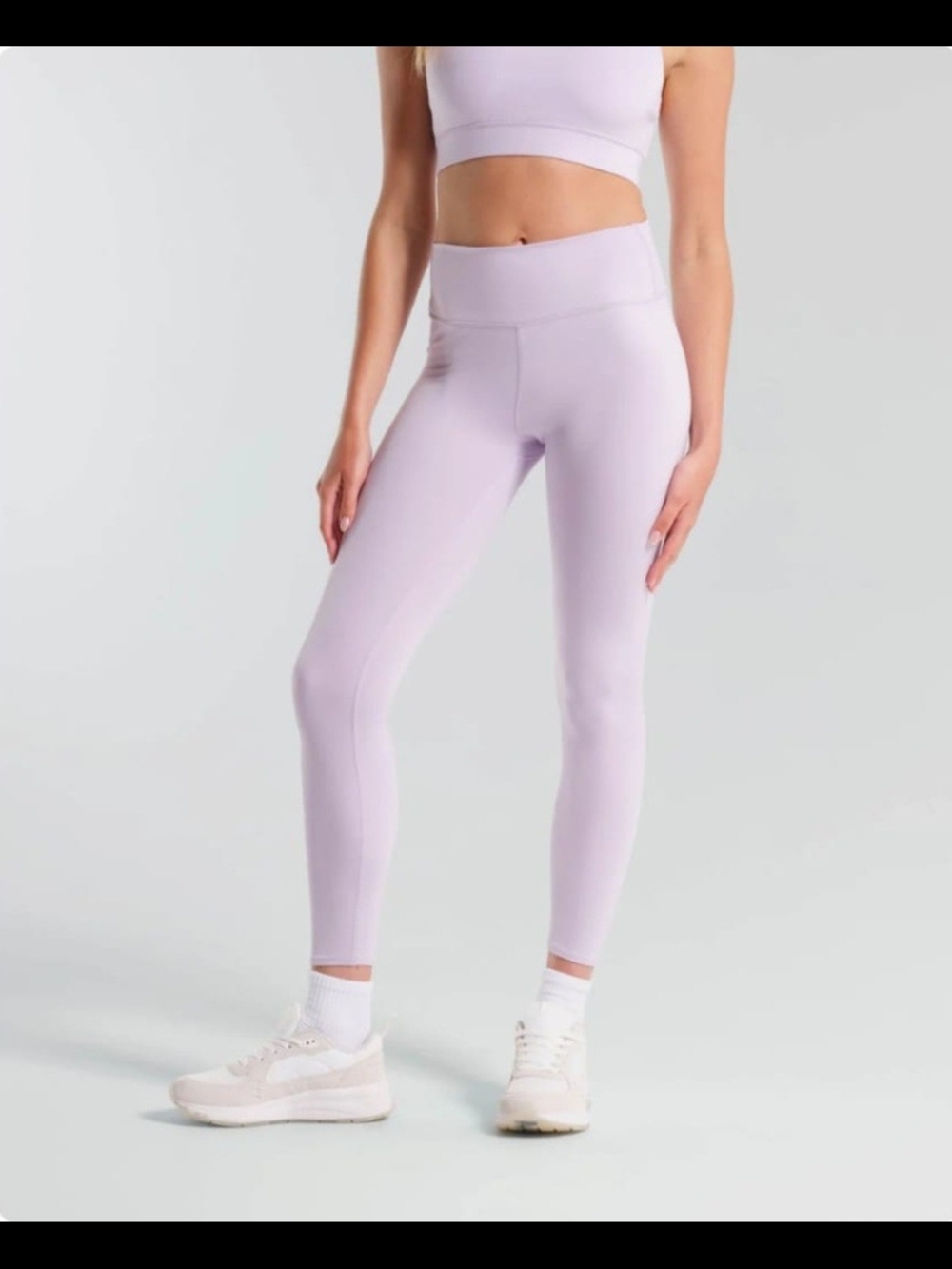 Women's Municipal High-Waist Lilac Active Leggings - NWT Size L